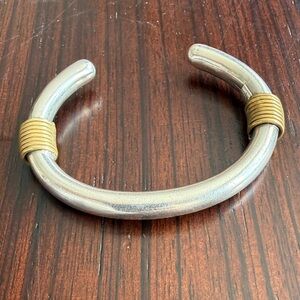 Sterling and Brass cuff bracket MEX